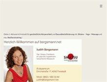 Tablet Screenshot of bergsmann.net